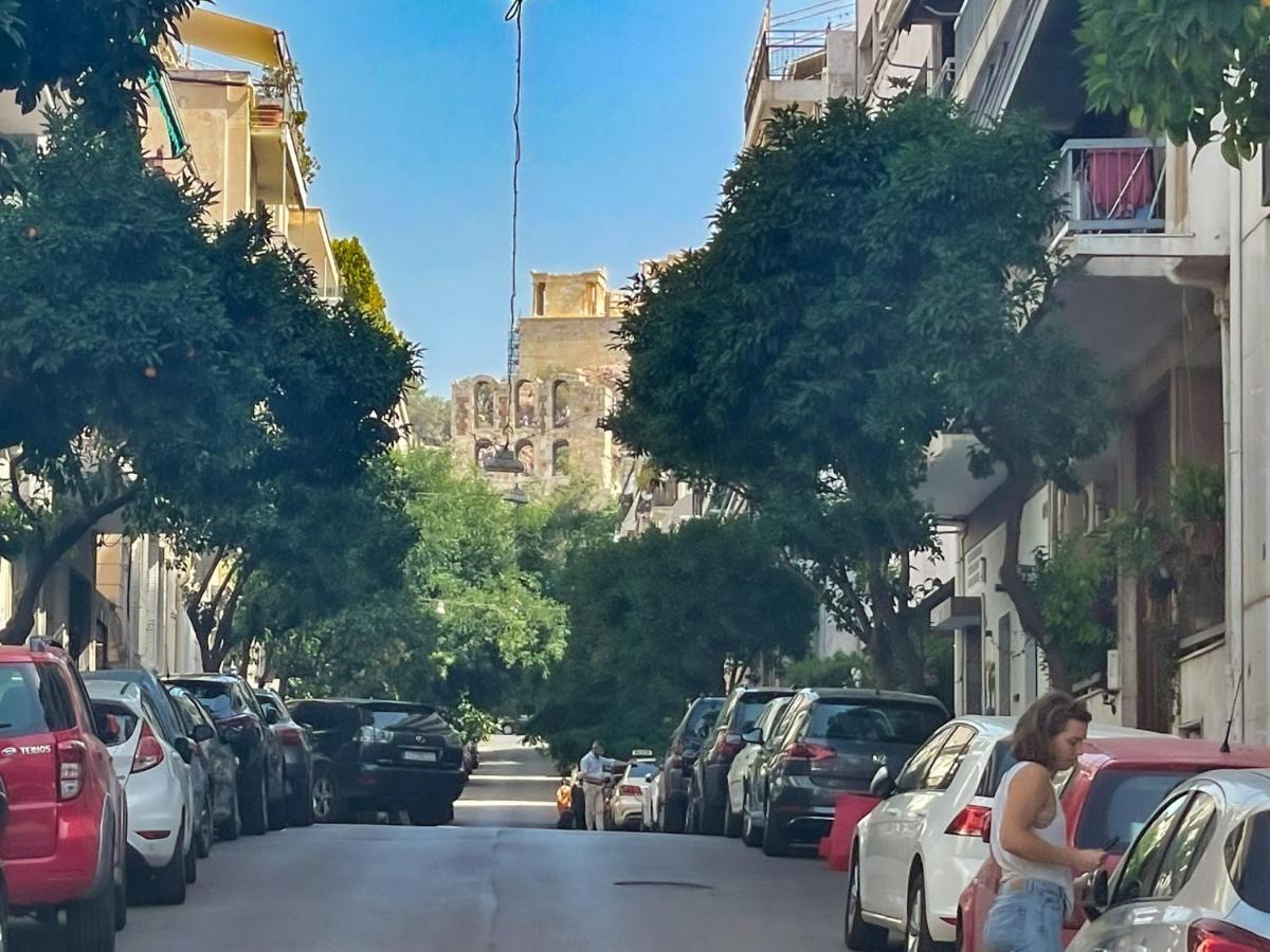 Athens Cozy Studio 4 Min Walk To The Acropolis Hil Apartment Luaran gambar