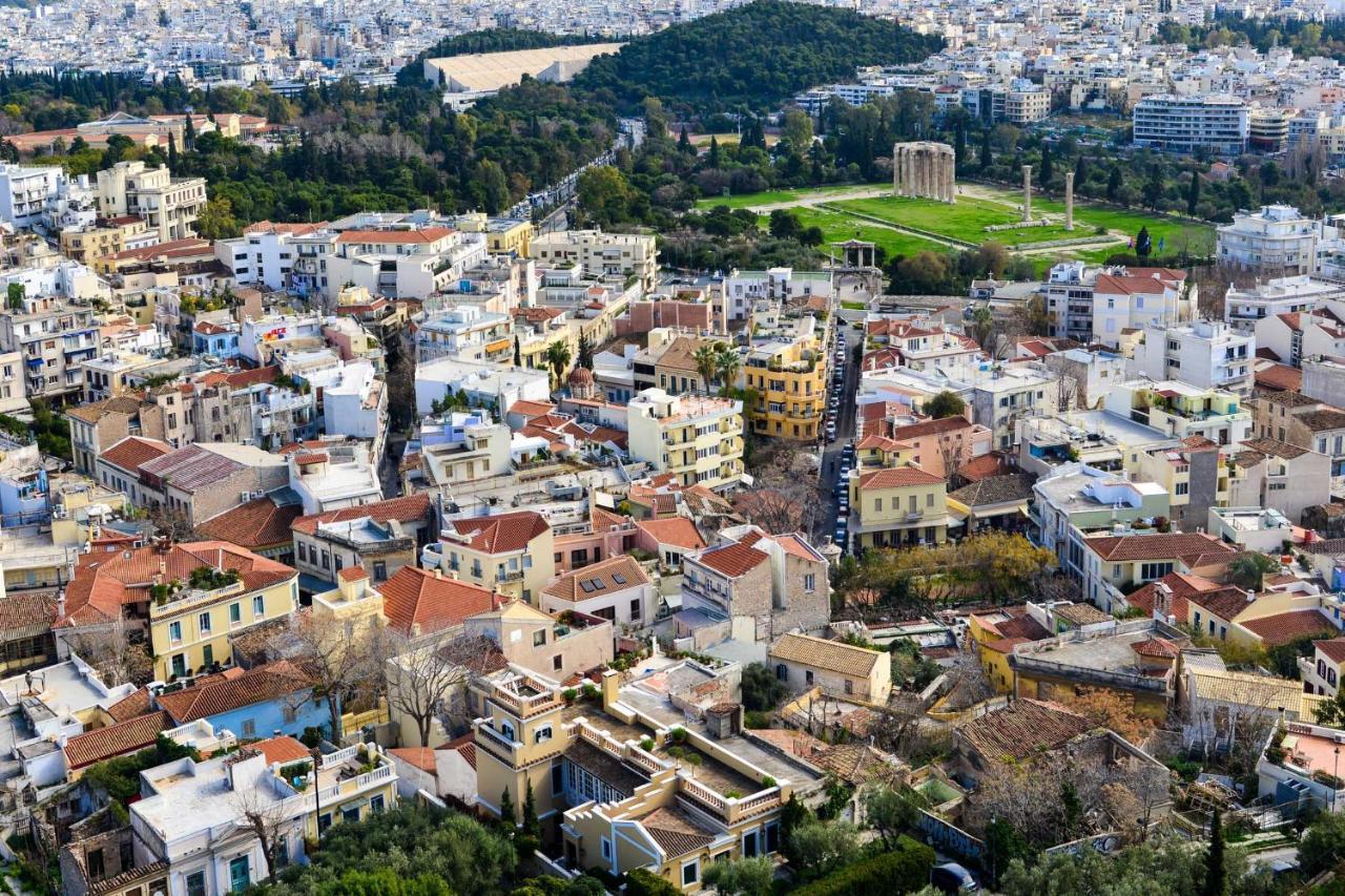 Athens Cozy Studio 4 Min Walk To The Acropolis Hil Apartment Luaran gambar
